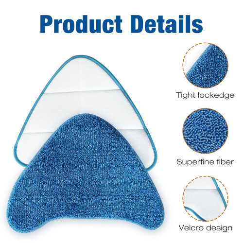 Microfiber Steam Mop Pads for Hoover WH21000 4-Pack 2