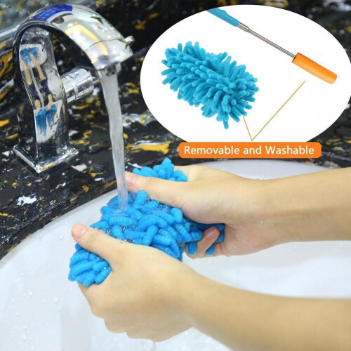 Plumeau télescopique en microfibre extensible (1 pièce) 1