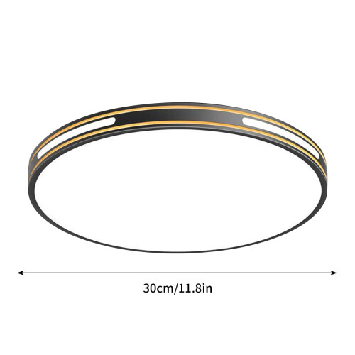Circular Ceiling Pendant Lamp Crystal Design 30cm 2