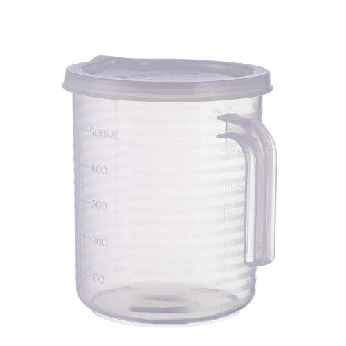 500ml Transparent PP Measuring Cup with Handle 1