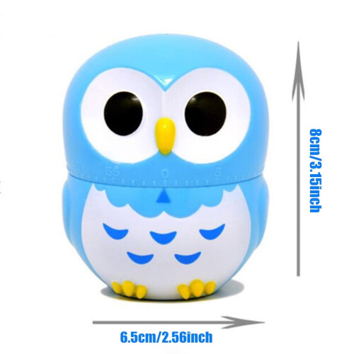 Mechanical Owl Kitchen Timer 55 Minutes 1