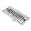 Stainless Steel Rectangular Floor Drain 20cm 2
