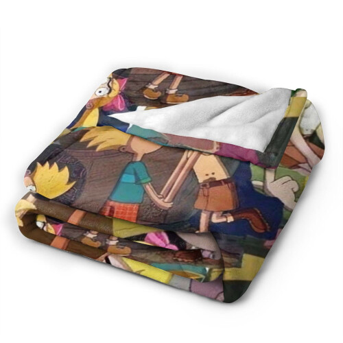 Couverture en peluche Hey Arnold 101,6 x 76,2 cm 1
