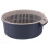Panier à ustensiles de cuisine double couche bleu (1 pièce) 1