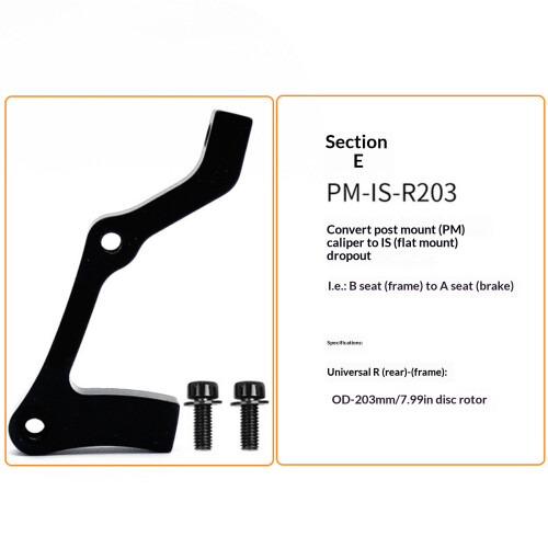 Fahrrad-Scheibenbremsen-Adapter, 160 mm bis 180/203 mm,-E 2
