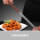Palillos de acero inoxidable con mango de madera extralargo 4