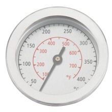 Thermomètre de barbecue analogique Samfox, double échelle 100–700 F