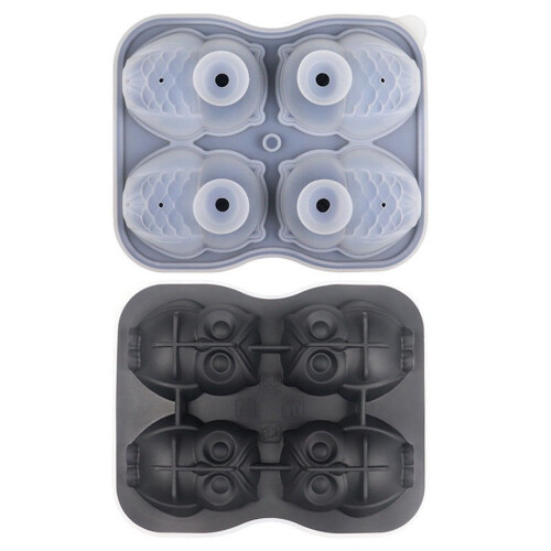 Moule à glaçons en forme de hibou (lot de 2)
