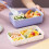 Boîte à lunch Bento à 3 compartiments en PP 5