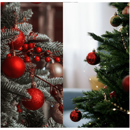 Black Ball Ornaments Shatterproof 3cm 24pcs 2