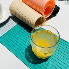 Alfombrilla de silicona Dream Lifestyle para secar platos, resistente al calor e impermeable, fácil de limpiar y ecológica, ideal para el fregadero