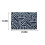 Vaskbar Retro Lattice dørmåtte sort 50x80cm 3