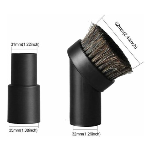 Hästhårsdammsugare med 31 mm slangadapter 1