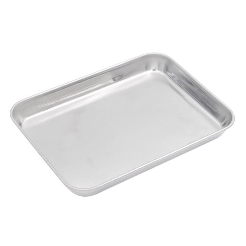 Ensemble de plaques de cuisson et de grilles en acier inoxydable (4 tailles) 2