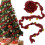 2,7 m rustikk Jingle Bell Buffalo Rutete Girlander 2