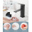 Matte Black Bathroom Faucet Set with Pop Up Drain 2