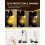 Ampoules Edison vintage 40 W A19E26 à intensité variable 2700 K (lot de 4) 4