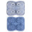 Owl-Shaped Ice Cube Tray Set – 4-Piece Food-Grade Silicone 3