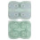 Owl-Shaped Ice Cube Tray Set – 4-Piece Food-Grade Silicone 4
