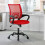 Mesh Office Chair with Armrests and Casters, Black 2