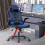 High-Back Gaming Chair Ergonomic Adjustable Blue 5