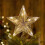 Étoile de Noël en fer forgé à 5 branches avec lumières 2