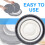 Felt Plate Dividers Set 96 pcs 5" 7.5" 10.5" round 7