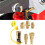 Kit adaptor racord rapid propan, evazare 3/8" la 2