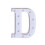 Hengsof LED Light-Up Letters A-M, Giant Marquee Sign for 3