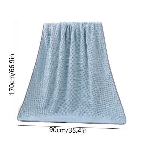 Serviette de plage en microfibre 70 x 140 cm – Légère et 1