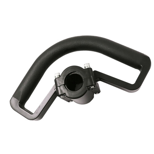 Schwarzer Gummi-Frontgriff für Einhand-Rasentrimmer 1