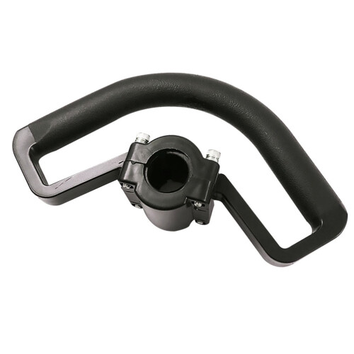 Schwarzer Gummi-Frontgriff für Einhand-Rasentrimmer 2