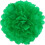 Papirs pomponer med blomsterkugler – 16 stk., 25 cm 2