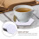 Sublimation Blank Cup Coasters White Square Canvas Rubber 4