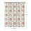 Rideau de douche à motif floral 183 x 213 cm, polyester imperméable 5
