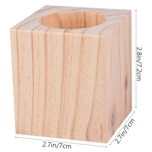 Πόδια τραπεζιού από μασίφ ξύλο 8x6x6cm 1