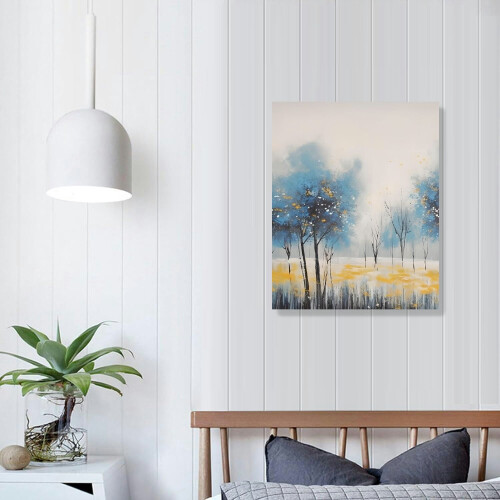 Obraz na płótnie „Blue Forest” 16x20 cali 2