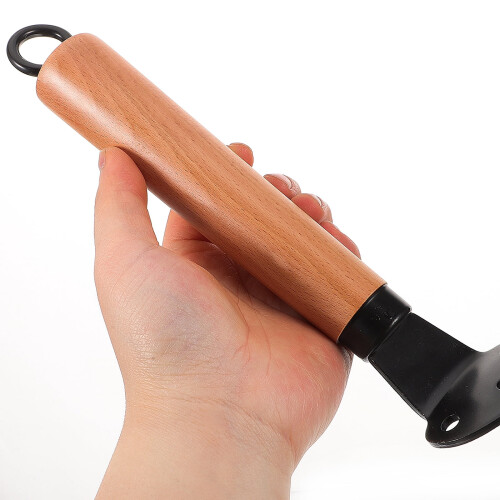 Wok Handle Replacement Beech Wood 2 Pcs 2