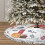 Jupe de sapin de Noël en dentelle à franges 48" 3