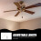 Metal Ceiling Fan Pull Chain Golden 2 pcs 14.2 x 1.4 in 5
