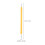 Lampadina a filamento LED, componente luce calda 2700K, 50 pezzi 4