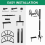 Metal Garden Hose Holder Stand, 105cm 4