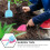Set di 4 pale da giardino in plastica per ragazzi 2