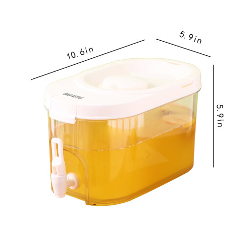 Distributeur de boissons Kcavykas 4L avec robinet et couvercle 2