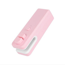 Poaug 2-in-1 wiederaufladbarer Vakuumierer für Lebensmittel, rosa