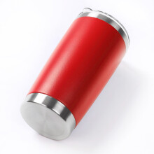Kubek termiczny Begine Thermos ze stali nierdzewnej, 20 uncji, czerwony