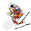 Ensemble de 4 maniques et gants de cuisine Mickey Mouse 3