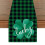 Grøn Shamrock Bordløber 72 tommer 1