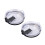Leak-Proof Tumbler Lid Black 2 pcs 4