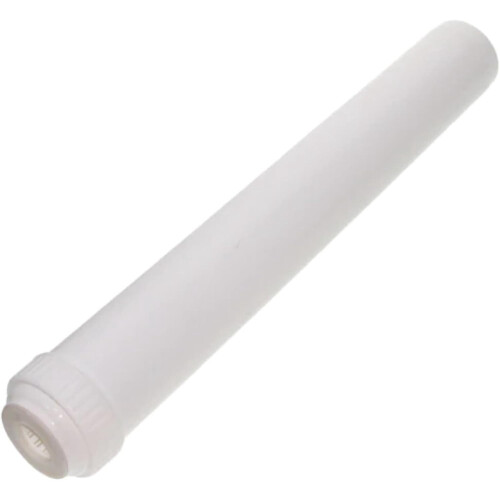 Leeg waterfilterpatroon 2,5" x 20" wit 1